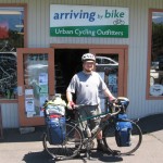 Matt starting on his cross-country trip