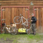 Mike's bike ready to roll